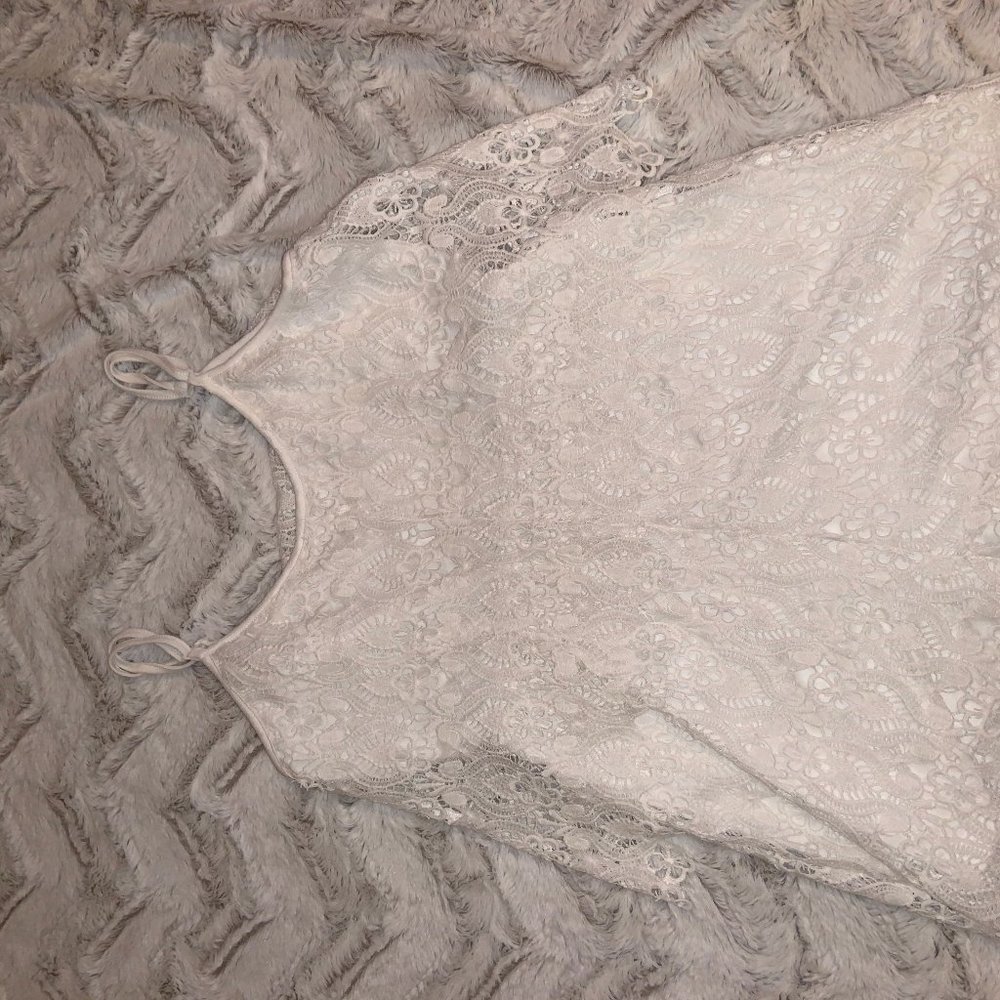 Miami Lace Overlay Romper